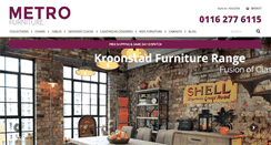 Desktop Screenshot of metrofurniture.co.uk